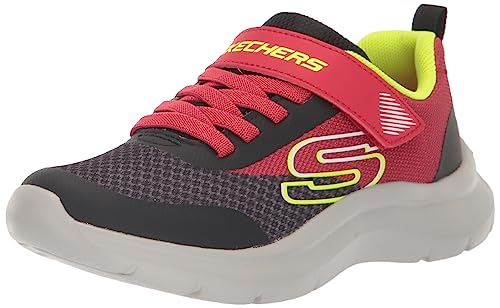 [�X�P�b�`���[�Y] SKECH FAST - SOLAR-SQUAD �X�|�[�c�X�^�C�� �V���[�Y �L�b�Y�V���[�Y 403879L (RDBK) RED 18