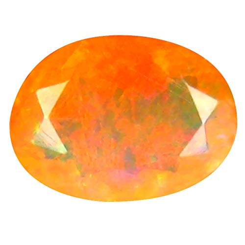 Opale arc-en-ciel véritable de 1,81 ct, cadeau idéal sous forme de pierre précieuse ovale