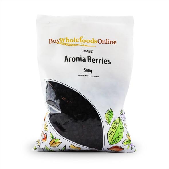 Buy Whole Foods Organic Aronia Berries (Chokeberry) (500g)