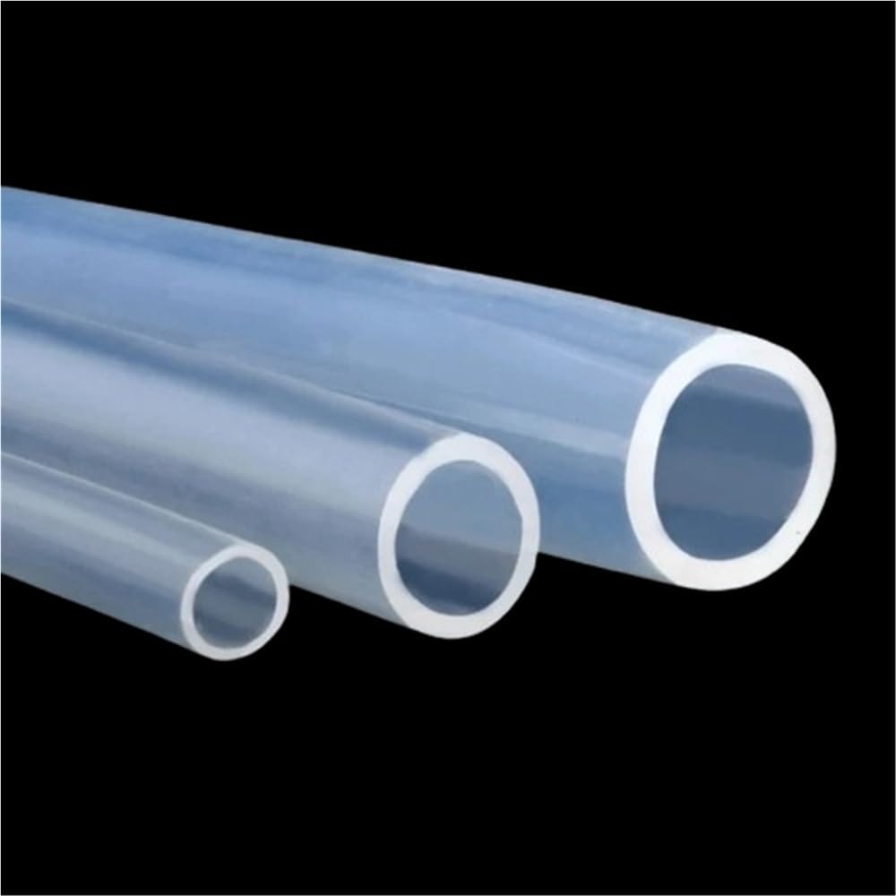 Tubo de silicona resistente a altas temperaturas, tubo transparente insípido de manguera, bomba peristáltica dispensadora de agua 1 ud.(5M*15MM*20MM)