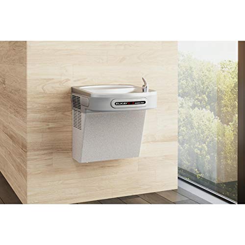 Image of Elkay Cooler Wall Mount ADA Hands-Free Non-Filtered Refrigerated, Light Gray Granite