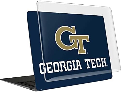 Skinit Case + Skin Compatible with MacBook Air 13in M1 (2021) - Officially Licensed Georgia Tech GT Blue Design