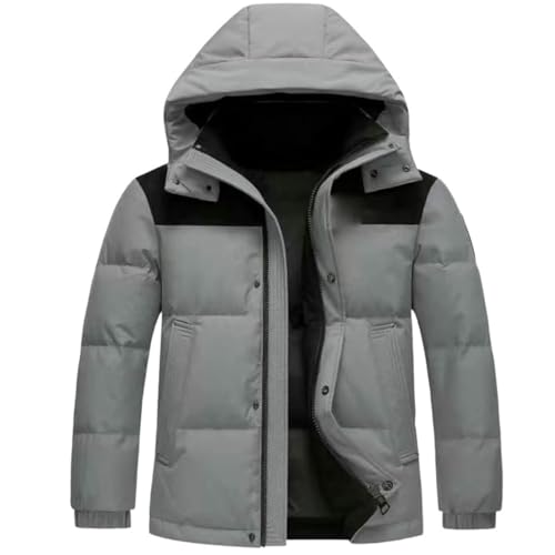 Manteau court d'hiver homme élégant veste chaude finitions premium