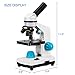 100x-2000x Microscope Kit for Kids & Students, Lab Microscope Kit for Beginners with Led Lights, Microscope Science Kit with Detailed Operating Instructions, Complete Science Accessory Kit