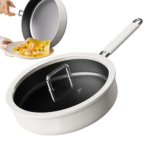 Derwrtup Sartén | Sartén Antiadherente Paellera Revestimiento Cerámico,Recubrimiento Cerámico para Cocinas de Inducción Eléctricas y Horno