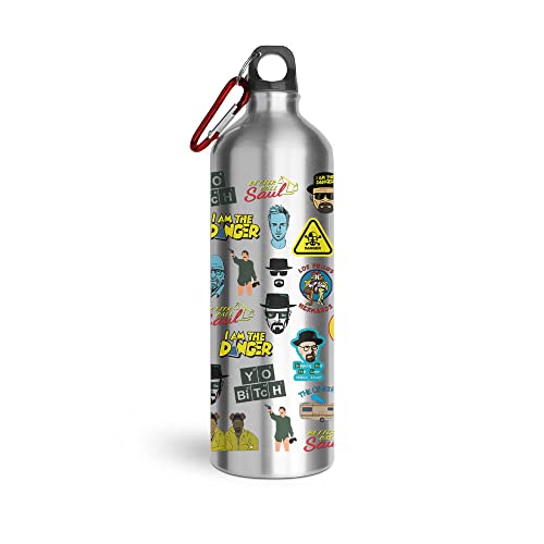 Rapoza Collective - Botella de Agua Breaking Bad, Termo de Agua, Botella...