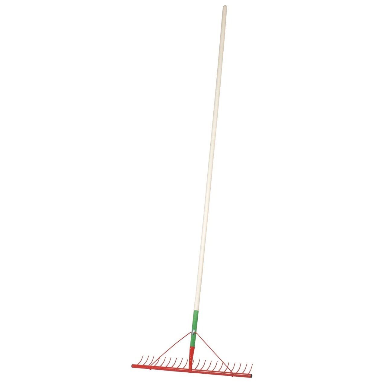 Heurechen m. Schwanhalsdülle ohne Stiel, 22 Zk, 78 cm