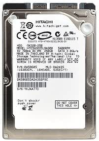 Hitachi 5K320-250 250 GB SATA 9.5MM Notebook drive (5K320250)