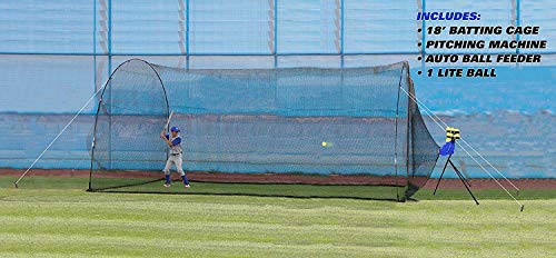 Heater Sports Sandlot 4-in-1 Home Batting Cage