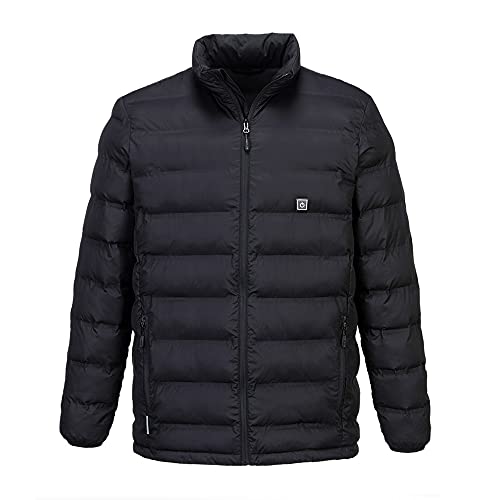 Portwest Ultasonic - Giacca termica da uomo, taglia L, colore: Nero