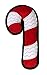 Outward Hound Kyjen PP03326 Holiday Tuff Ones Candy Cane Dog Toys, Small, Red and White