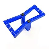 QCMYJM Verbesserte Spur Schwalbenschwanzführung Carpenter Scriber Schwalbenschwanz Marker Kupfer Hand Cut Holzverbindungen Werkzeuge zum Holz Werkzeug for Carpenter Für Heimtextilien (Color : Blue)