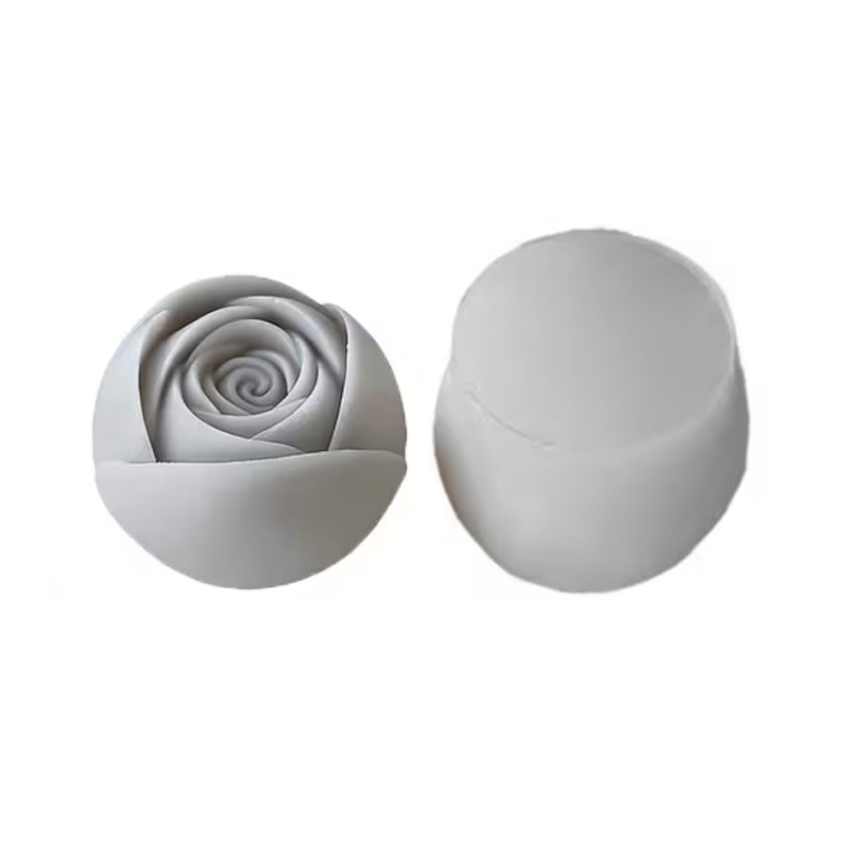 Small Rose Silicone Candle Mold 3D Flower Resin Casting Soap Moulds for Making Wax Melts DIY Resin Crafts Home Decor Candle Making Flower Candle Bouquet Cake Decoration-image-6