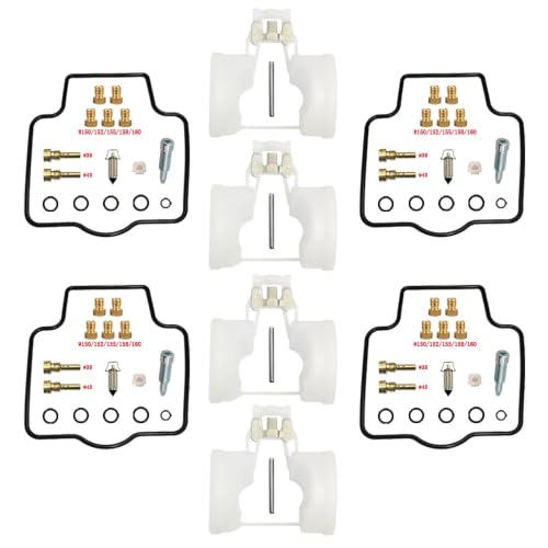 Kit de Réparation Carburateur ZX1100-D Réparer Fuite et Ralenti Instable ZZR1100 1100cc