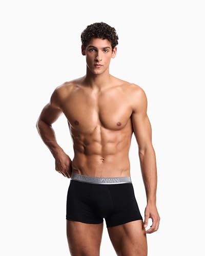 Emporio Armani Men's Shiny Logo Band 3 Pack Trunk2