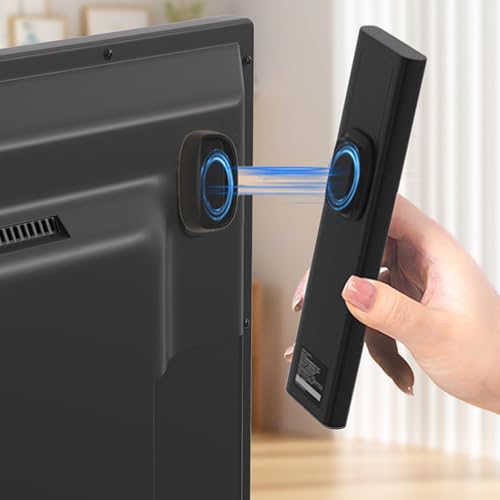 YALiya 2025 Superstark Magnetische Fernbedienung Halterung, 4 Silikon Fernbedienung Halterung Wand, Doppelmagnete Selbstklebend Universal, Aufbewahrung für TV/Ventilator