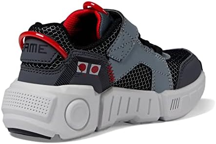 Skechers Kids Boy's Gametronix Sneaker, Gray/Multi, 13 Little Kid | Image 4
