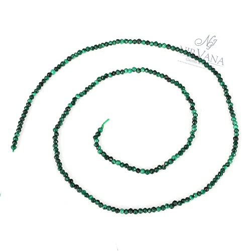 Malachite perles rondes 2mm pour création bijoux DIY collier