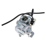 perfk バイク キャブレター 炭水化物 PZ20 20mm ATVキャブレターキャブレター ホンダ110 125cc用