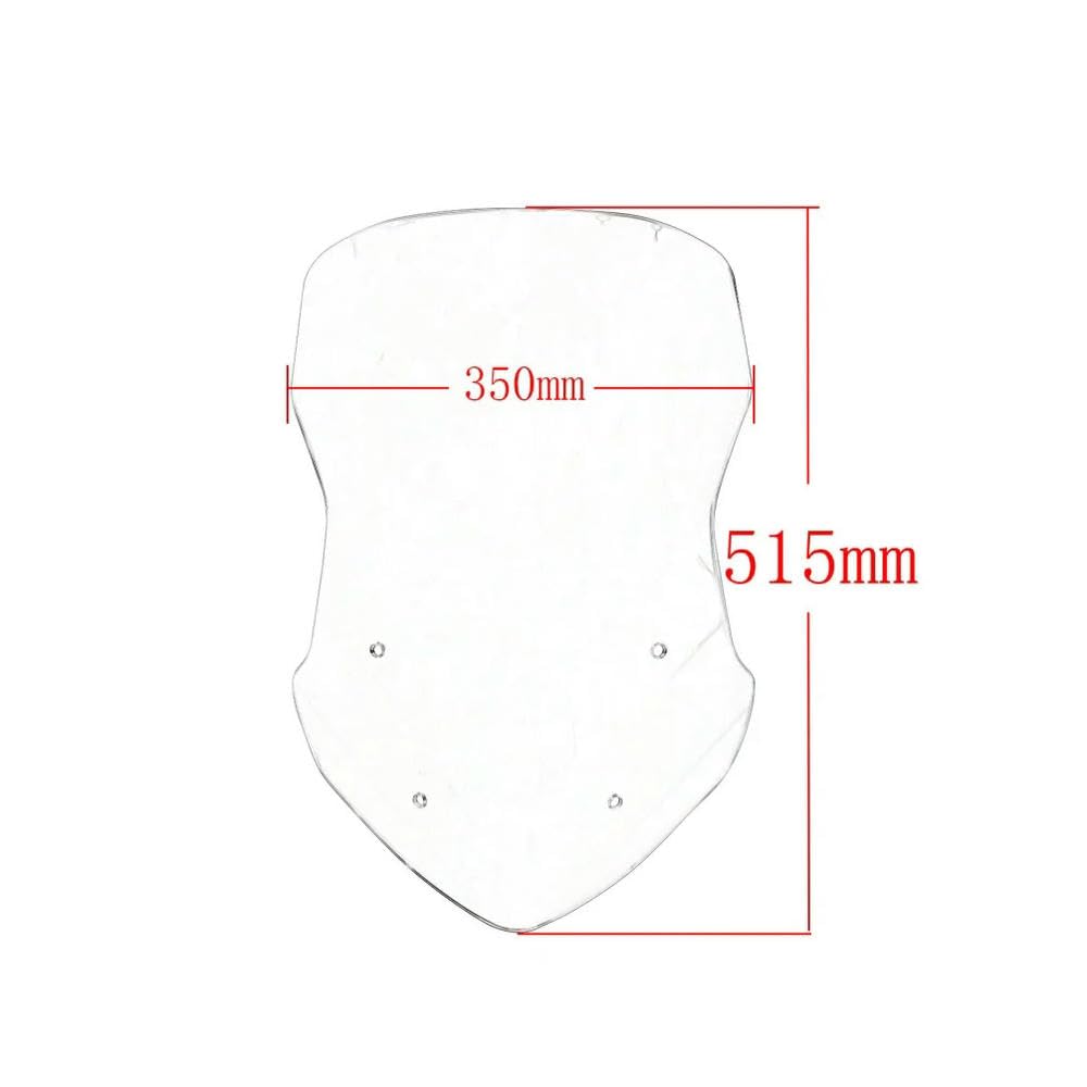 Parabrezza Moto per Honda NC 750X NC750X 2021-2024 Accessori per Parabrezza