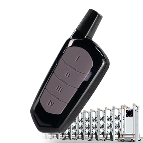Duplicador de garaje remoto, duplicador remoto de puerta - Duplicador de control remoto 4 en 1,433MHz CLONADOR FOB PROGRAMABLE, Batir controlador de puerta