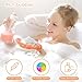 FoldTier 200 Pcs Exfoliating Gloves Bulk for Shower Body Double Sided Gloves Exfoliating Bath Mitt with Hanging Loop Bath for Women Men Bathing Skin Scrubber Accessories Beauty Spa(Multicolor)