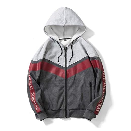 Män hoodies höst vinter dragkedja toppar långärmad tröjor casual Chamarras, Grå, XL
