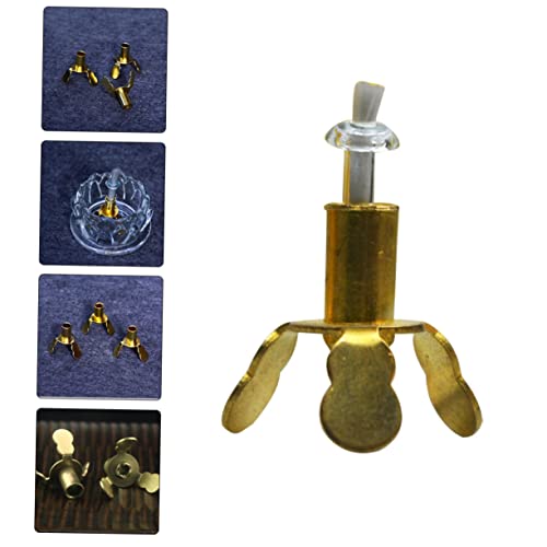 12 soportes de mechas para lámparas de aceite decorativos miniatura 5