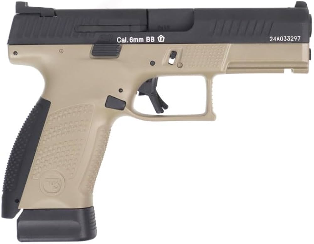 Amazon.co.jp: ASG CZ P-10 C Co2 ガスブローバック ガスガン BK&FDE
