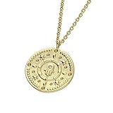 Colgante de plata de ley 925 maciza chapado en oro de 24 quilates con la mano de Dios de la suerte