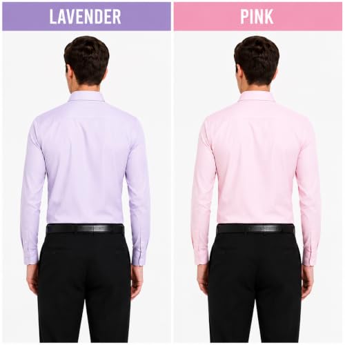 Image of Men's Solid Formal Shirt | Premium Cotton Rich Full Sleeves Shirt | Comfort Fit Office Wear Shirt with Single Chest Pocket | Stylish Casual & Formal Shirt for Men