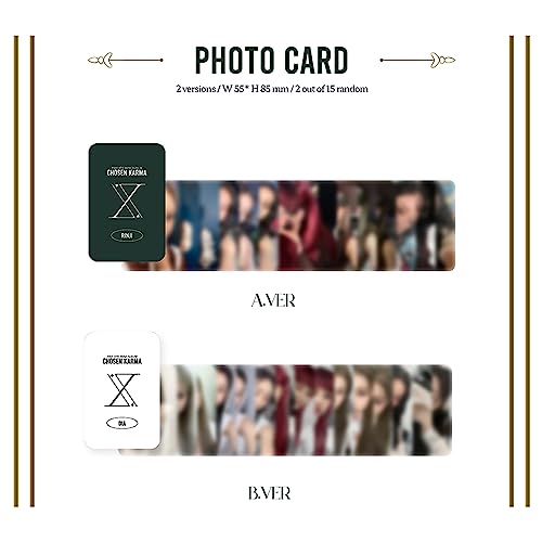Album Chosen Karma PIXY 4th mini CD K-pop objet collection - 6
