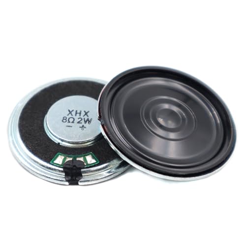 Haut-parleur mylar 8 Ohm 2W anti-humidité résout les problèmes de grésillement audio 36mm