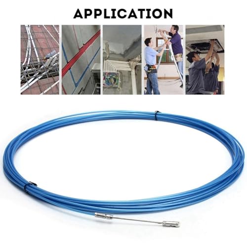 Extractor de cables de 50 metros con rueda de empuje anticodos 5