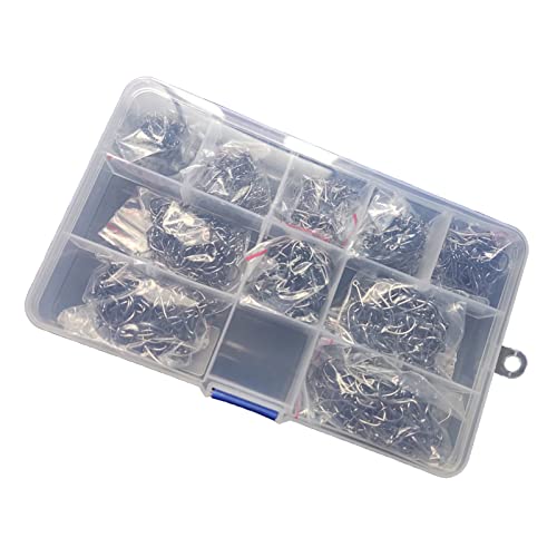 ENticerowts Angeln j Haken 1000 stücke Mini einfache Installation Hohe Härte Angelhaken – Bild 5