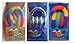 Set of 3 Assorted Tangle Jr. Fidget Toys - Fuzzy, Metallic and Textured