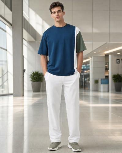 Image of Nobero Men Oversized Tracksuit | Co-Ord Set for men | Matching Jacket & Pants | Premium Fabric | Casual & Active Wear
