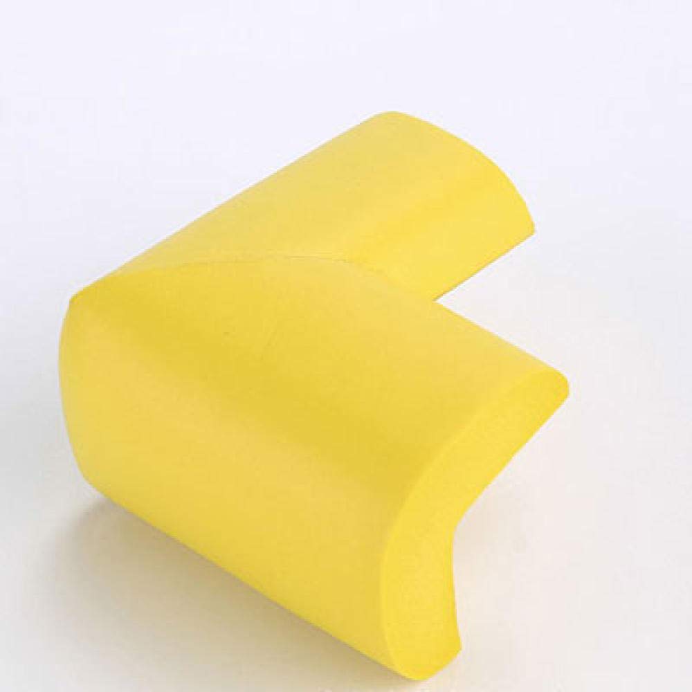 EYCFSJ Safety Corner Protectors 8Pcs 55 * 55Mm Baby Corner Protector Soft Table Desk Essential Protection for Children Corners Baby Safety Edge Corner Guards 8Pcs Yellow