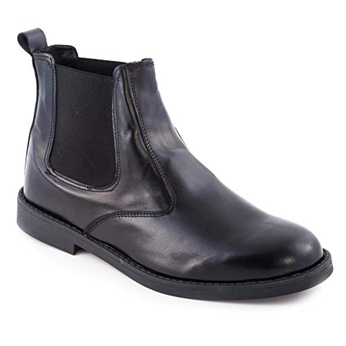 Chaussures pour homme Toocool Chelsea finis les pieds douloureux en cuir véritable