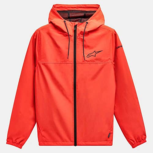 Alpinestars 1232-11020-3110-M: Treq Windbreaker Warm Red/Black Md3