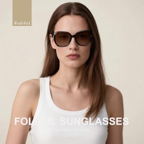 Retro Square Sunglasses for Women, Women's Shades Sunglasses with UV Protection, Lightweight Sun glasses2