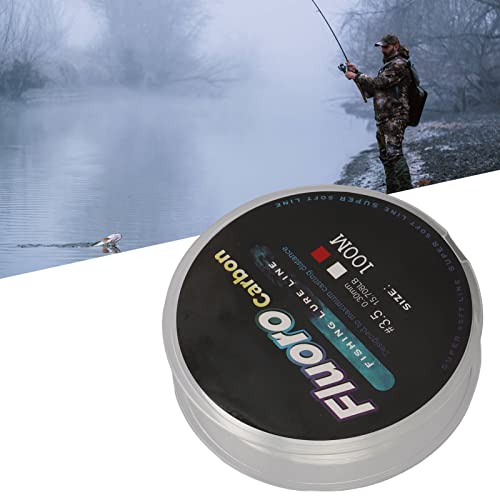 linxiaojix 100M Nylon Angelschnur, Hochfeste Nylon Angelschnur für Reservoir Fishing(#3.5) – Bild 6