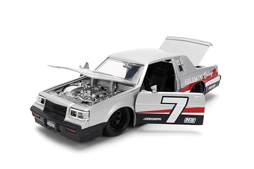 Jada Toys Muscle 1:24 1987 Buick Grand National Die-cast miniatura 4