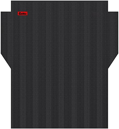 GEEVOLL Heavy Duty Rubber Truck Bed Mat for 2005-2023 Toyota Tacoma 5ft Short Bed, Tacoma Accessories, Toyota Tacoma Truck Bed Mat, Black