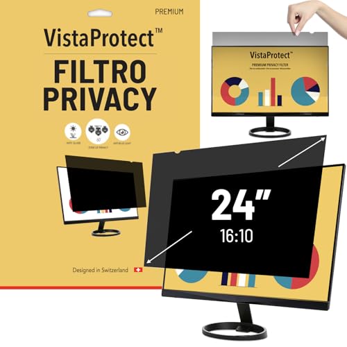 Filtro Anti Luce Blu FiiMoo 23-24 Pollici | Pellicola Protettiva Per Monitor, Anti UV E Affaticamento Occhi - Foto 4