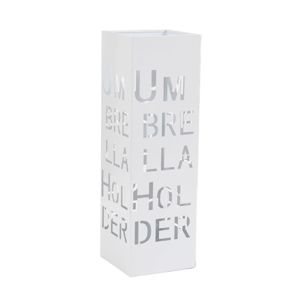 Porte-parapluie créatif blanc idéal pour l'organisation des halls