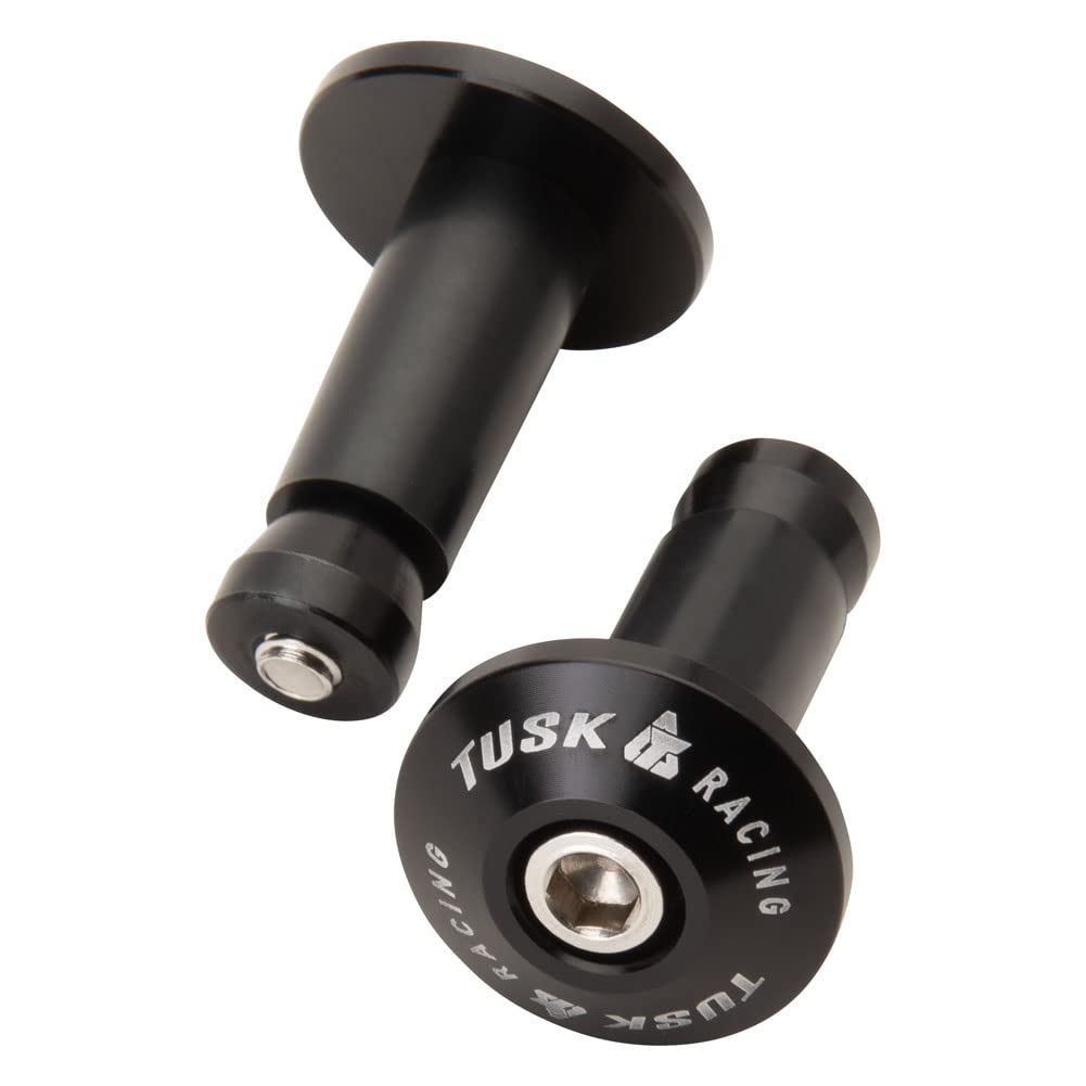 Tusk Extrémités de bar noir en alliage robuste anti-vibrations
