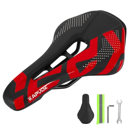 KAPVOE Mountain Bike Seat Bicycle Saddle Comfortable Memory Foam Cushion