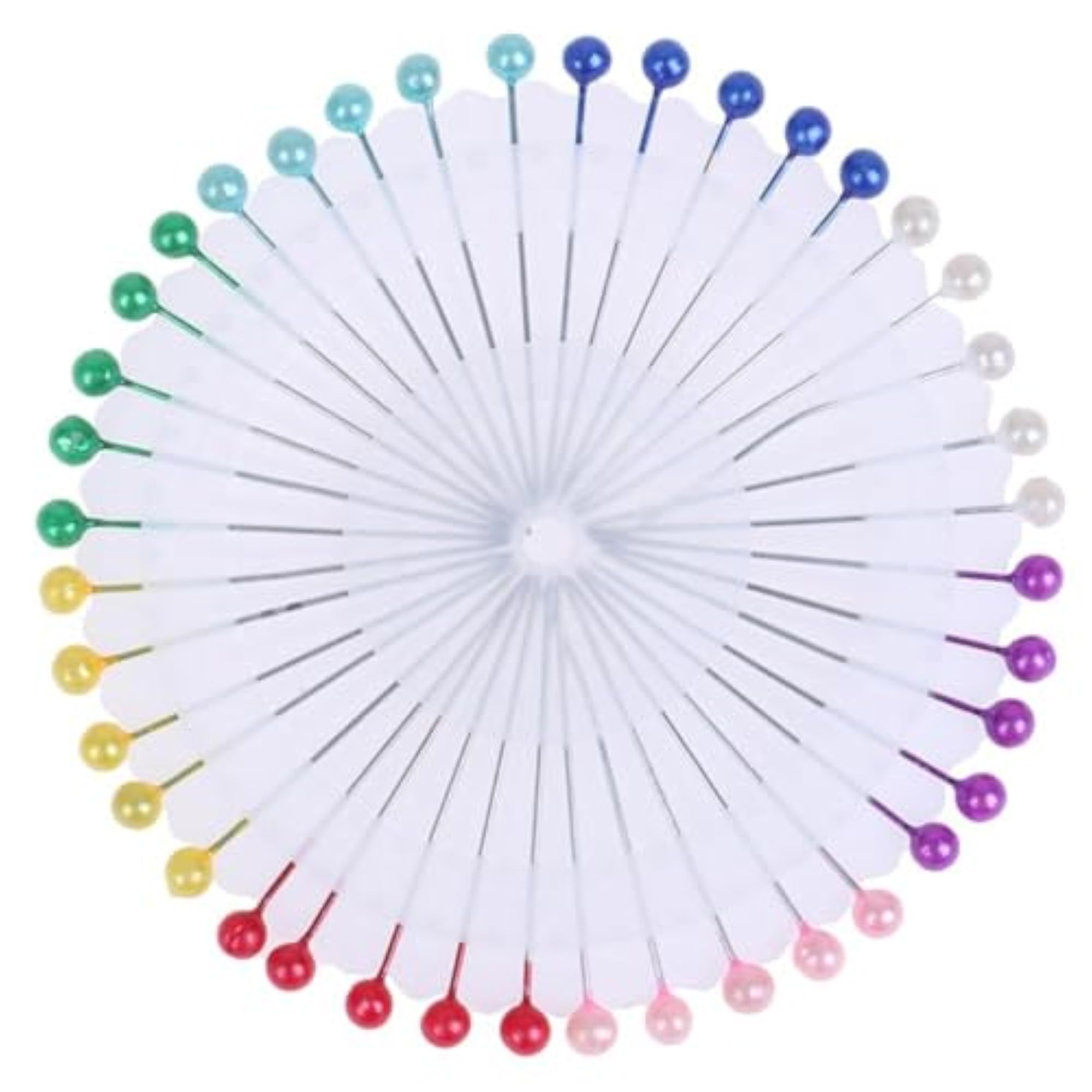 Thimble 2pc and Pearl Head Sewing Pins 40 Pcs