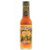 Pineapple Pure Love' Marie Sharp's Habanero Pepper Sauce, Chili-Würzsauce, 148 ml Hot Sauce in der Glasflasche